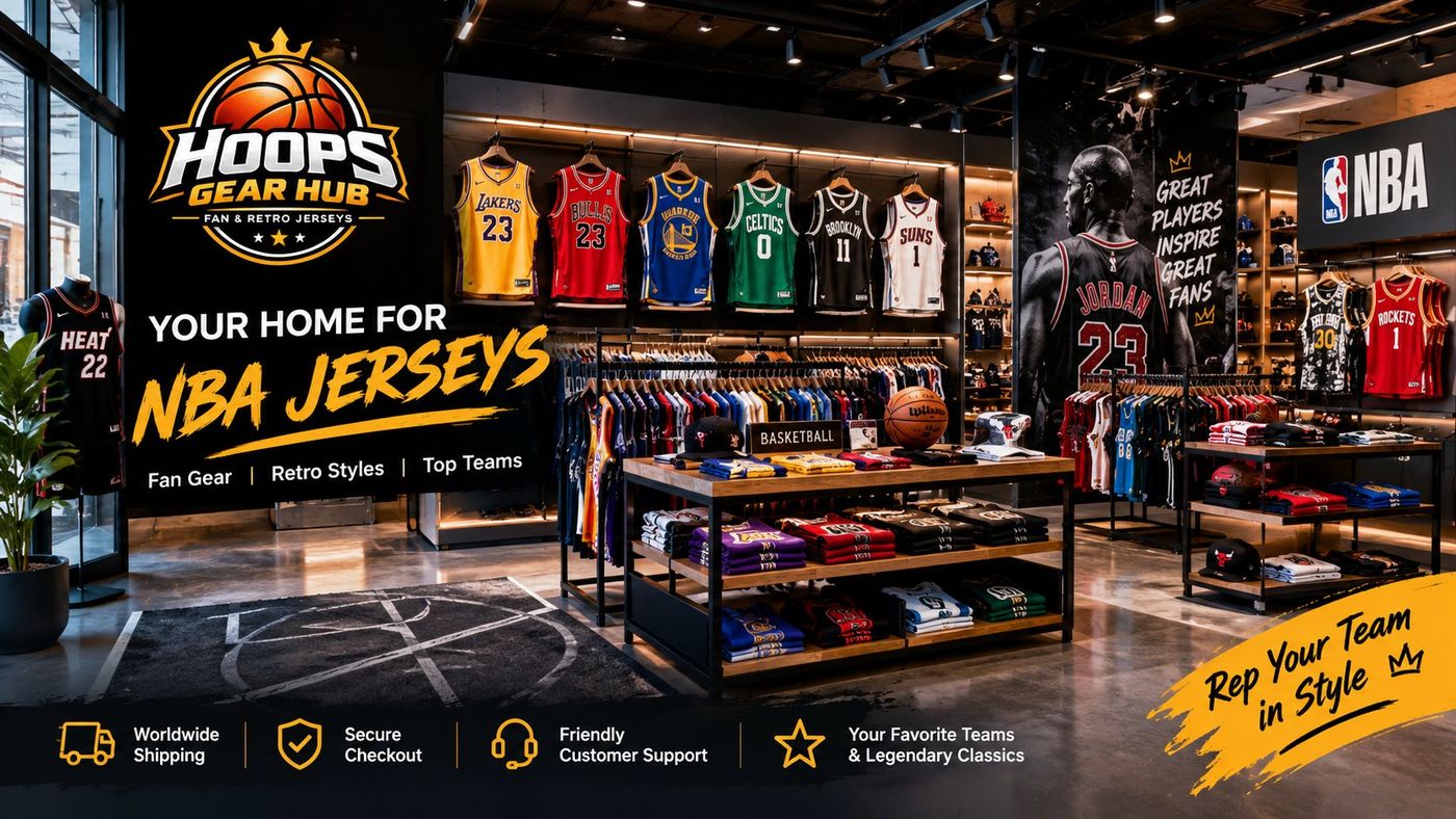 Hoops Gear Hub NBA jersey store