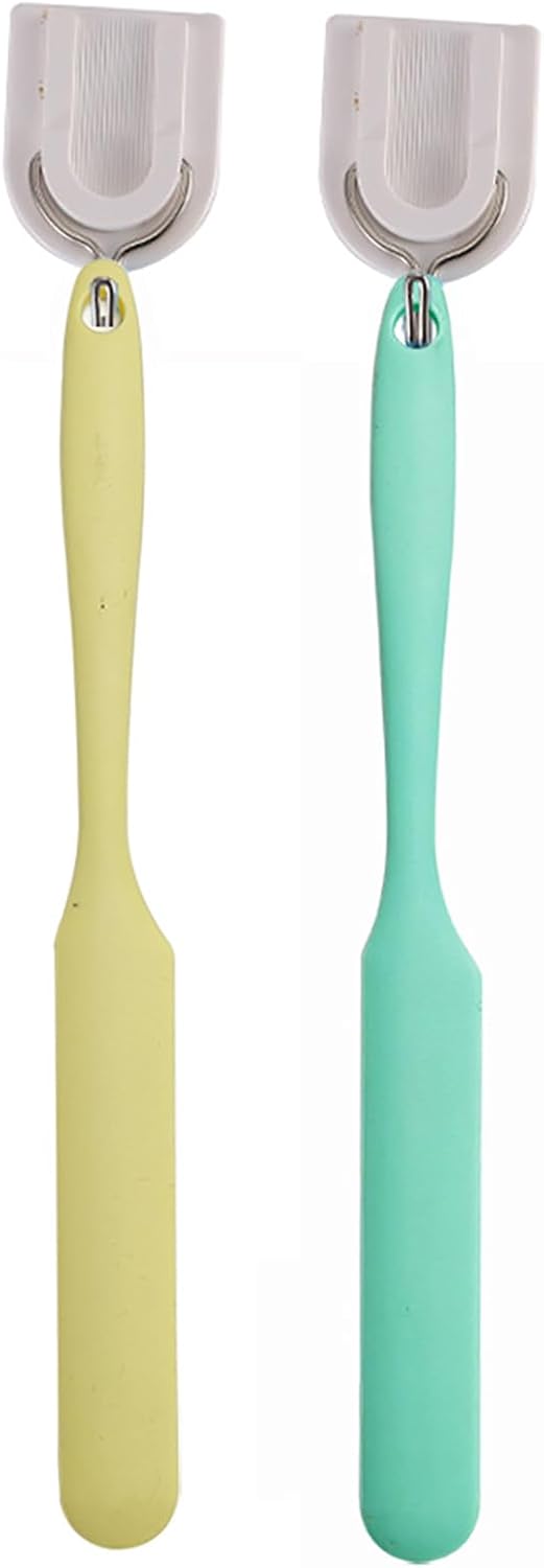 Long Handle Silicone Jar Spatula Set (4-Pack)