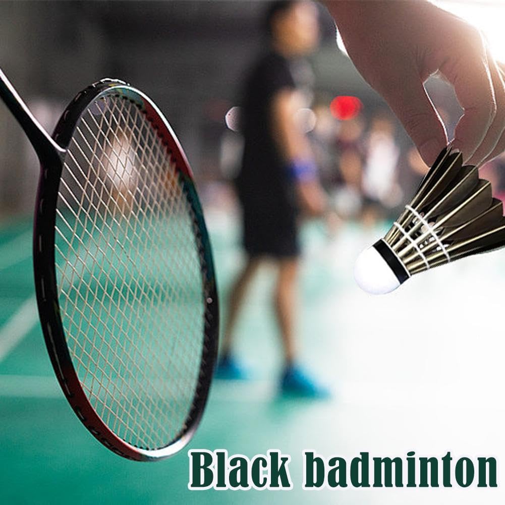 Durable Badminton Shuttlecocks,Indoor Outdoor Sports Badminton Balls Windproof Shuttlecock,Sport Ball for Training Exercise Gym Fitness Game-Aylmersport