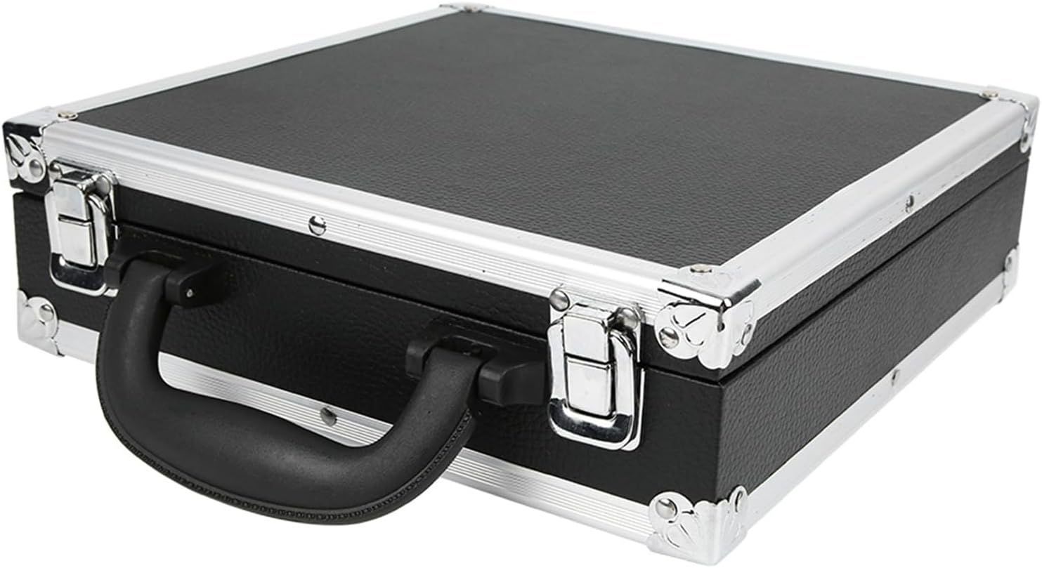 Billiard Balls Storage Box for 16 Balls - Portable Carrying Case with Handle, Snooker Pool Training Case, Billiard Accessories-Aylmersport