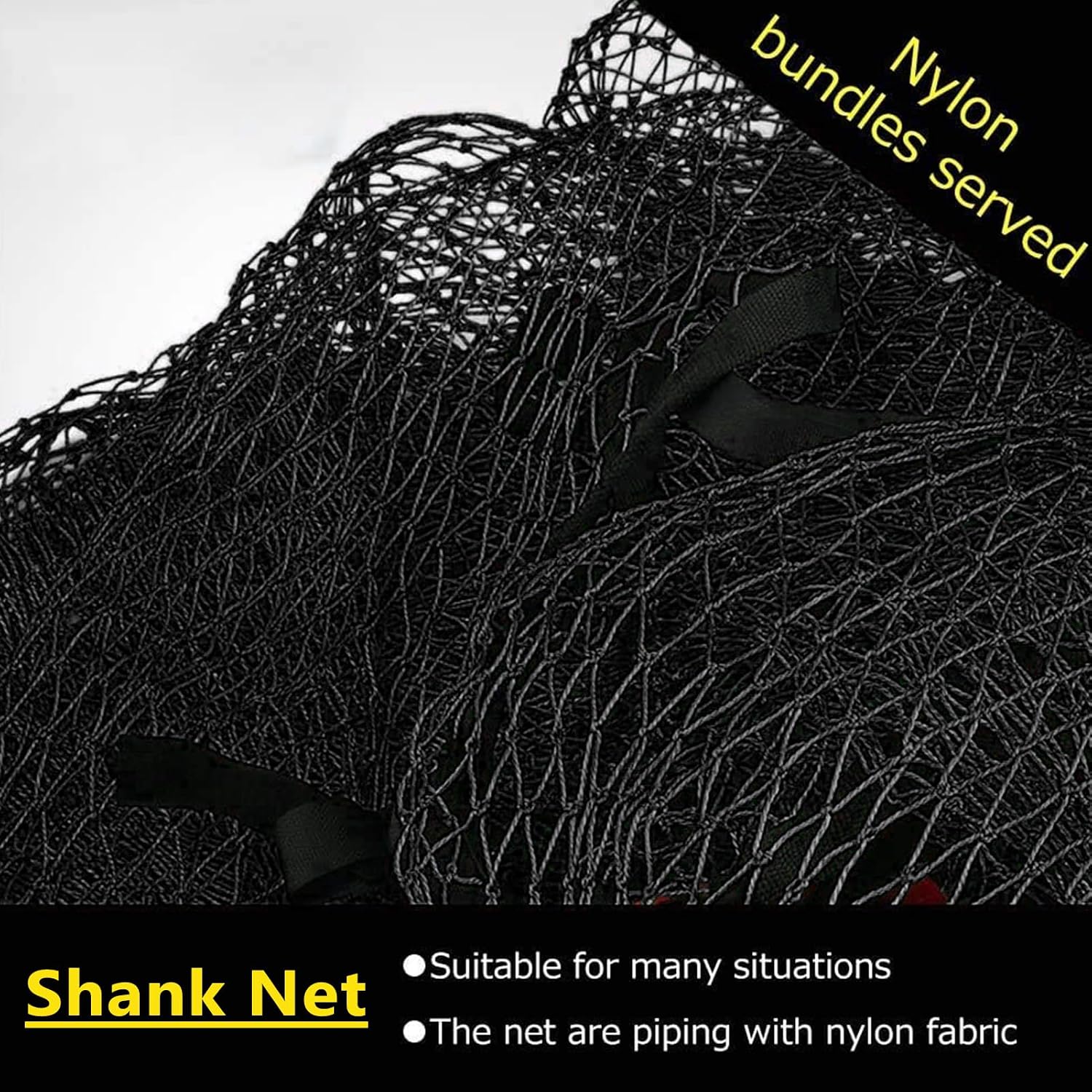 2PCS 7FT Height Shank Net Golf with Two Sandbags for Golf Hitting Nets Frame;Golf Practice Hitting Net Barrier Net for Golf, Baseball, Hockey, Soccer-Aylmersport