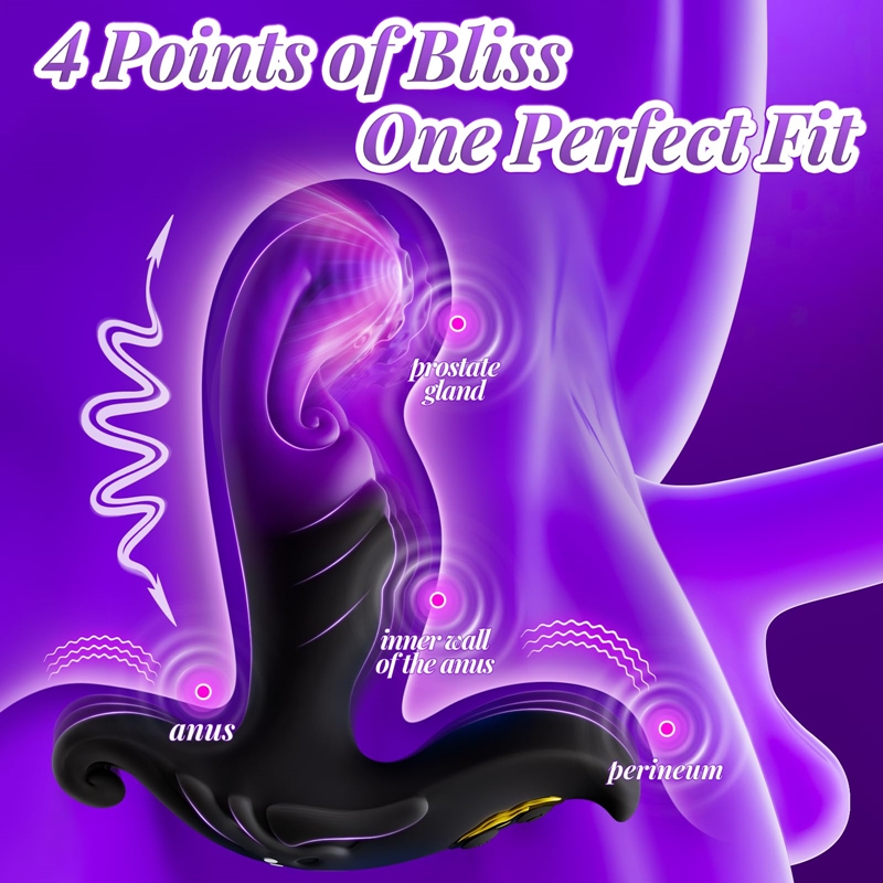 🔥2026Latest masterpiece — Prostate Massager APP 10 Modes —  ⚡Peristaltic Vibrating Butt Plug
