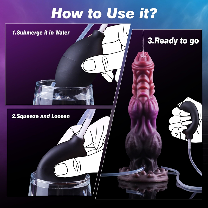 🔥2026-Ejaculating Realistic Dildo 9.6"-🐲Dragon Dominator