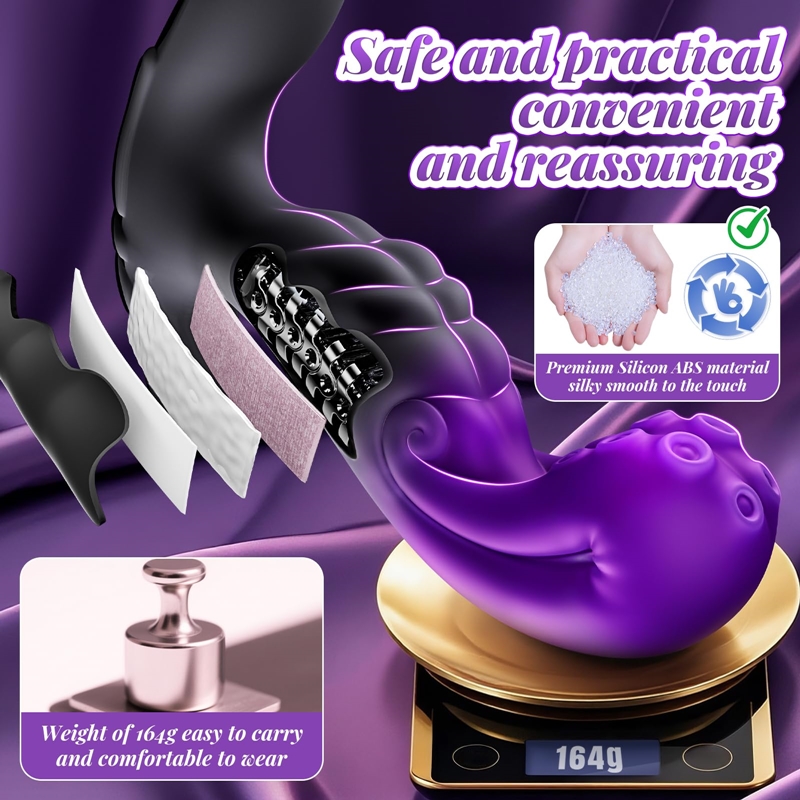 🔥2026Latest masterpiece — Prostate Massager APP 10 Modes —  ⚡Peristaltic Vibrating Butt Plug