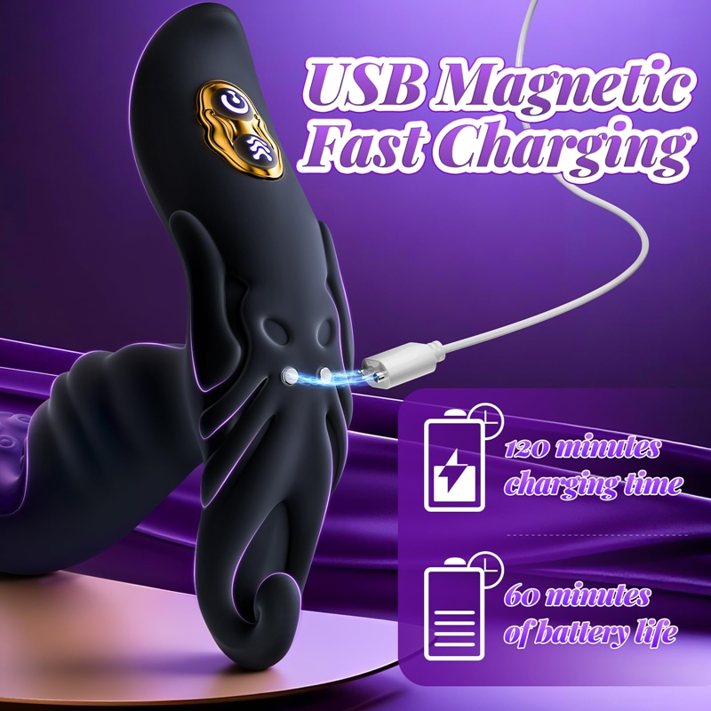 🔥2026Latest masterpiece — Prostate Massager APP 10 Modes —  ⚡Peristaltic Vibrating Butt Plug