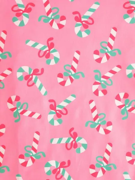 2 pieces of ladies' Christmas cane candy printed short sleeved shorts sleepwear set with buttons, collars, bows, suitable for comfortable and casual home wear in all seasons 2 pieces of ladies' Christmas cane candy printed short sleeved shorts sleepwear set with buttons, collars, bows, suitable for comfortable and casual home wear in all seasons
