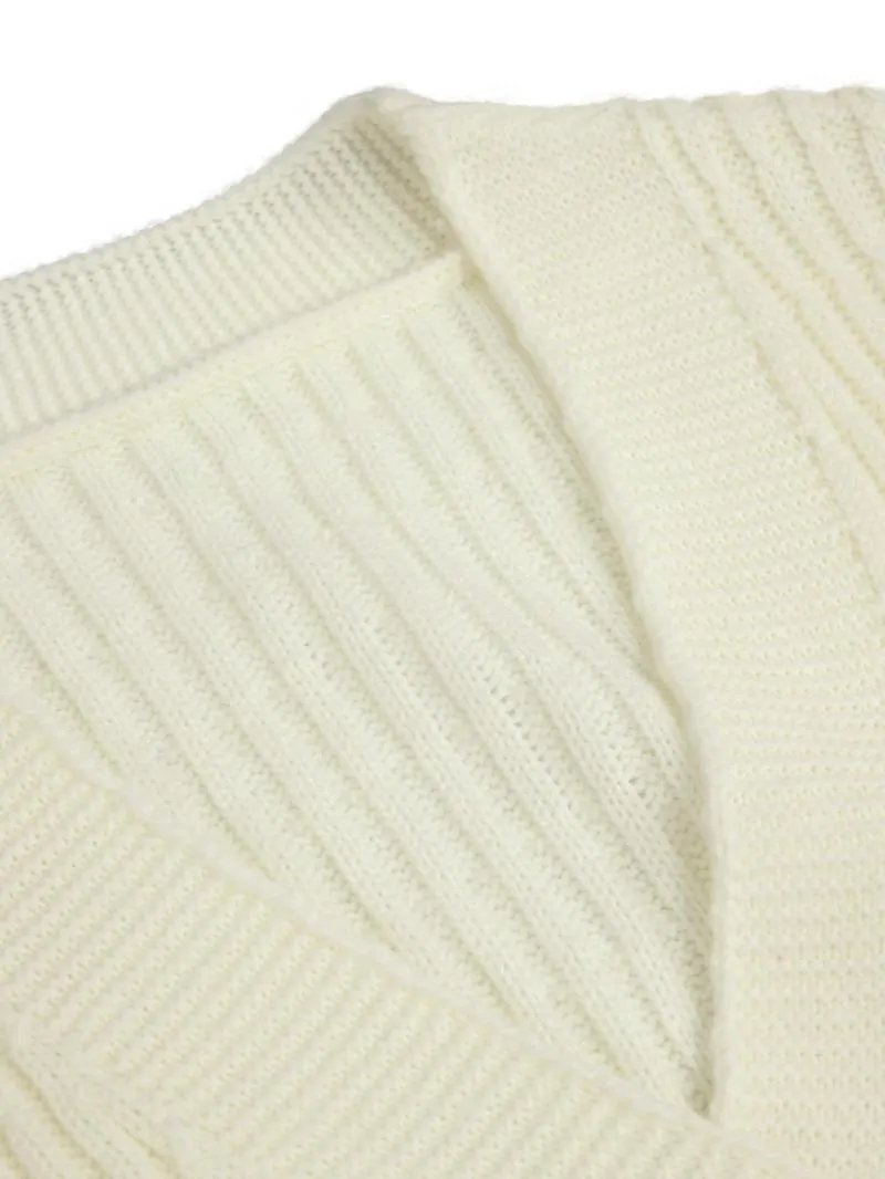 Women's Solid Button Front Sweater & Long Skirt Two-piece Set, Casual Drop Shoulder Long Sleeve Knit Top & High Waist Skirt for Daily Outdoor Wear, Women's Knitwear for Fall & Winter Women's Solid Button Front Sweater & Long Skirt Two-piece Set, Casual Drop Shoulder Long Sleeve Knit Top & High Waist Skirt for Daily Outdoor Wear, Women's Knitwear for Fall & Winter