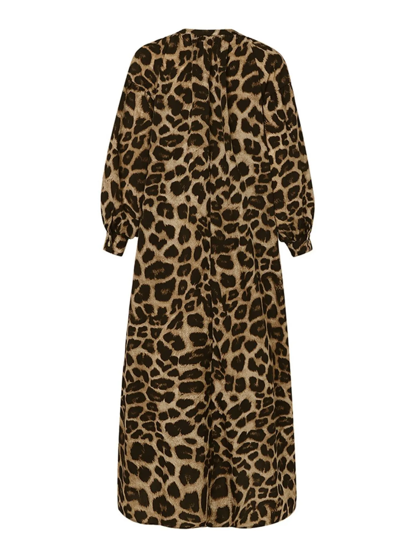Women's Casual Boho All-Over Leopard Print Dress, Street Long Dress for Vacation Wear, Ladies Clothes for Daily Wear Women's Casual Boho All-Over Leopard Print Dress, Street Long Dress for Vacation Wear, Ladies Clothes for Daily Wear