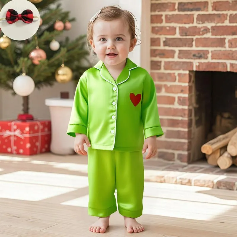 REDWOON Mommy and Me Pajamas Christmas Family Matching Sleepwear Long Sleeve Lapel V Neck Button Down Tops and Elastic Waist Pants Loungewear REDWOON Mommy and Me Pajamas Christmas Family Matching Sleepwear Long Sleeve Lapel V Neck Button Down Tops and Elastic Waist Pants Loungewear