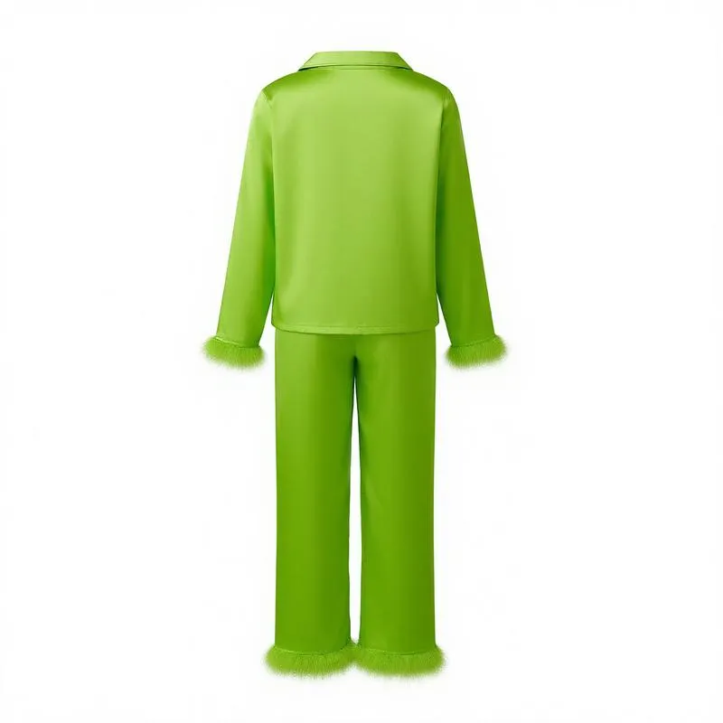 REDWOON Mommy and Me Pajamas Christmas Family Matching Sleepwear Long Sleeve Lapel V Neck Button Down Tops and Elastic Waist Pants Loungewear REDWOON Mommy and Me Pajamas Christmas Family Matching Sleepwear Long Sleeve Lapel V Neck Button Down Tops and Elastic Waist Pants Loungewear