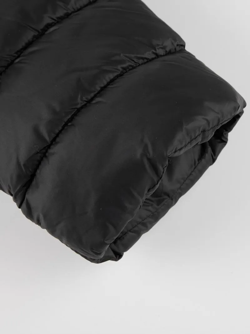 Women's Casual Hooded Waterproof Cotton Jacket, Lightweight Down Coat with Pockets, Loose Fit Thick Fabric for Fall & Winter