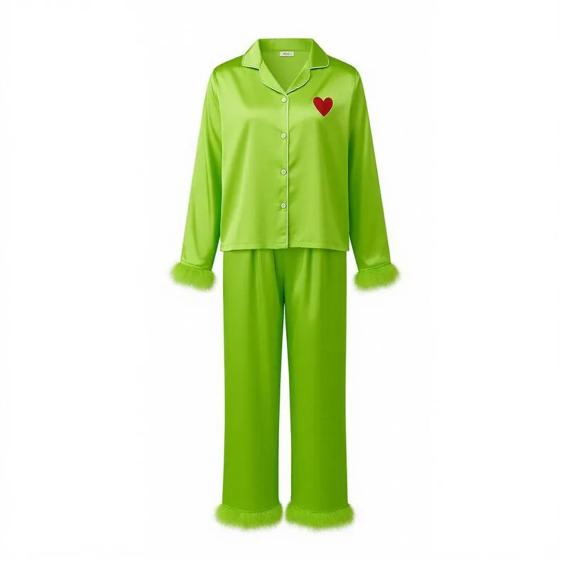 REDWOON Mommy and Me Pajamas Christmas Family Matching Sleepwear Long Sleeve Lapel V Neck Button Down Tops and Elastic Waist Pants Loungewear REDWOON Mommy and Me Pajamas Christmas Family Matching Sleepwear Long Sleeve Lapel V Neck Button Down Tops and Elastic Waist Pants Loungewear