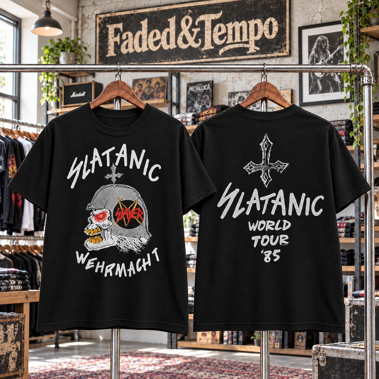 🔥 Top Selling Vintage Slayer Concert T Shirt | Retro Rock Merch 🤘🎶