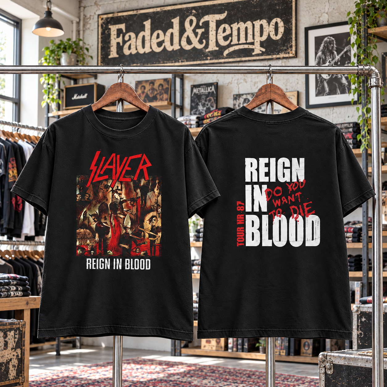🔥 Top Selling Vintage Slayer Concert T Shirt | Retro Rock Merch 🤘🎶