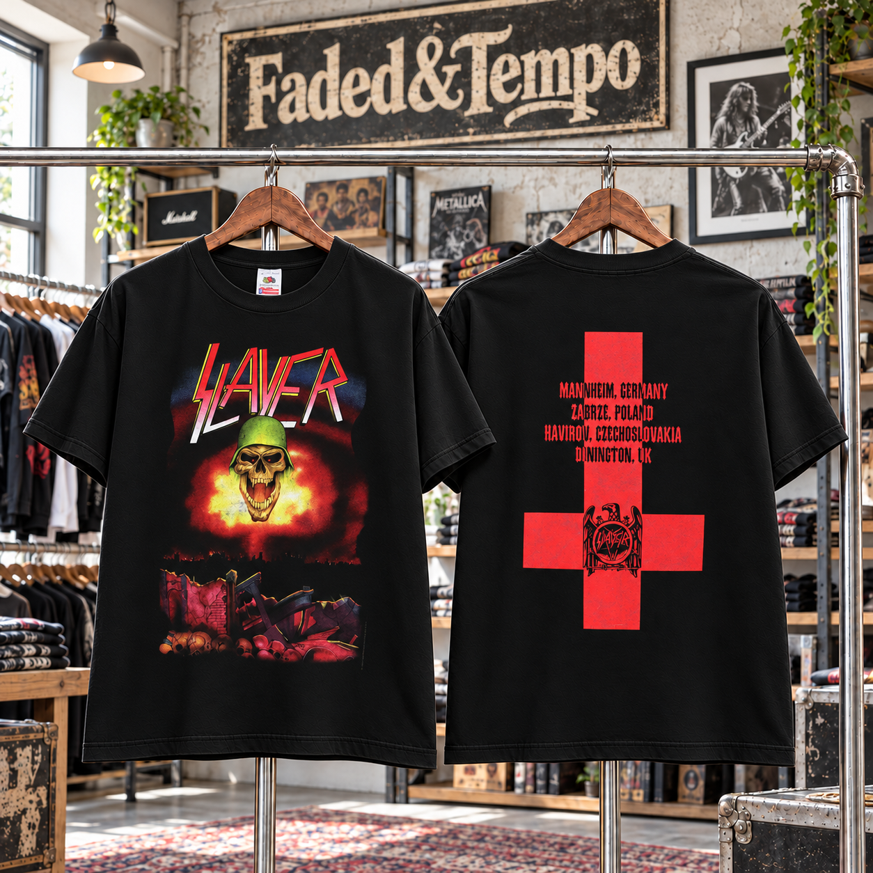 🔥 Top Selling Vintage Slayer Concert T Shirt | Retro Rock Merch 🤘🎶