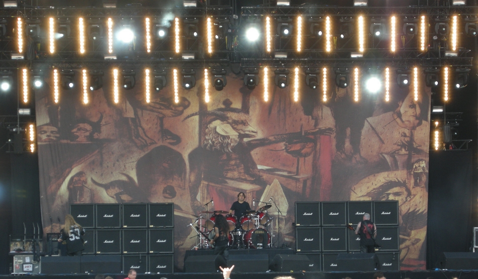 Slayer live concert performance