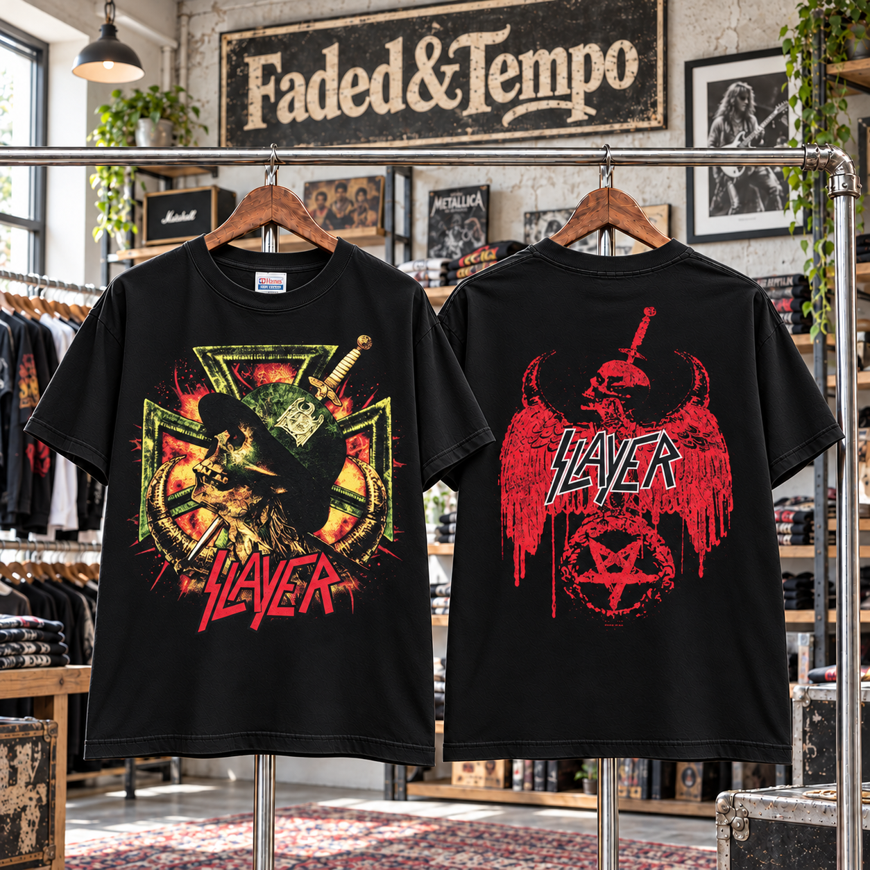 🔥 Top Selling Vintage Slayer Concert T Shirt | Retro Rock Merch 🤘🎶