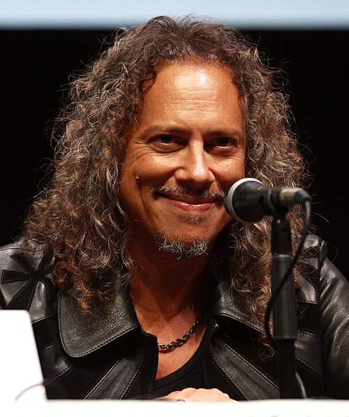 Kirk Hammett of Metallica at San Diego Comic-Con in 2013