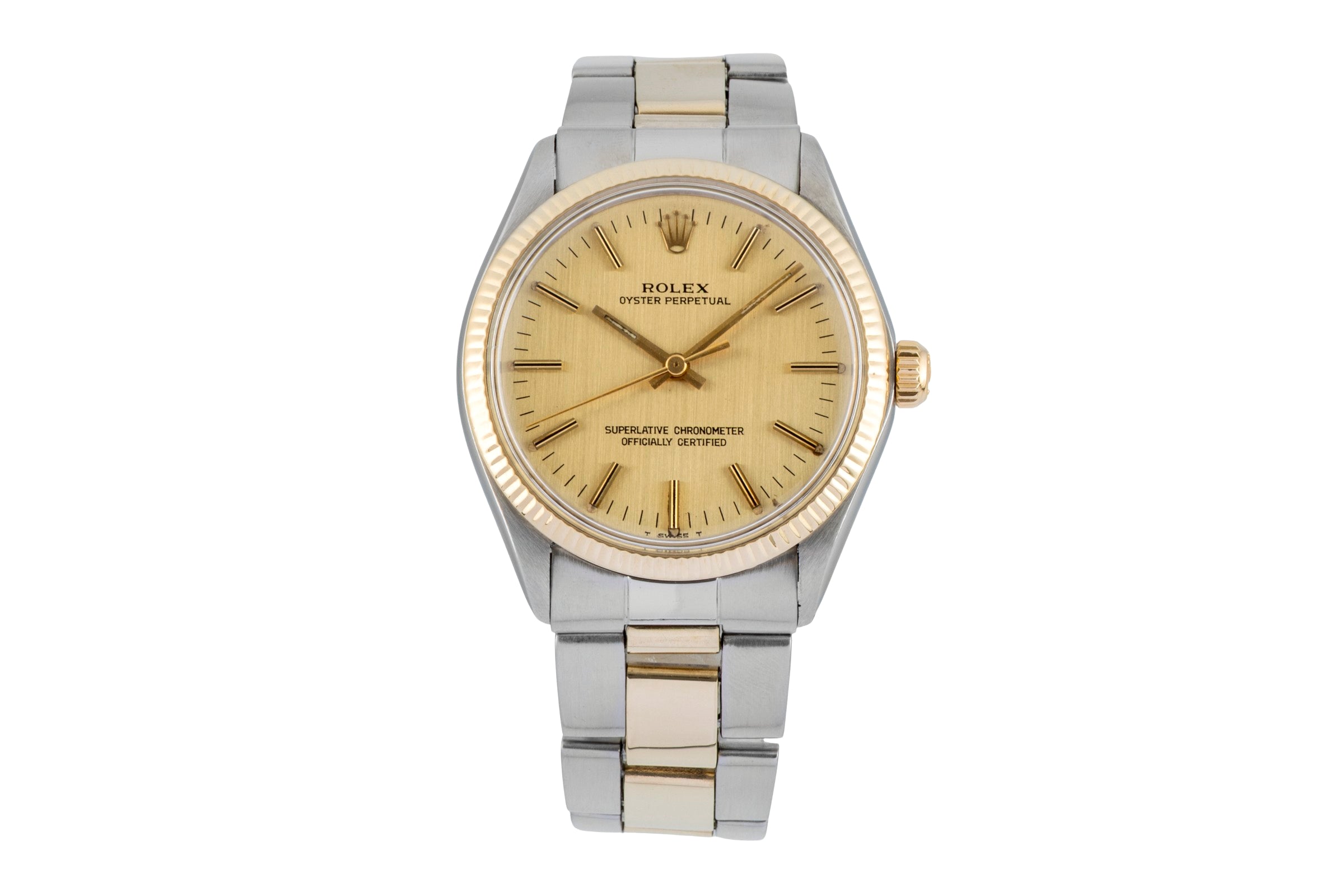 Rolex Oyster Perpetual Stahl / Gold Automatik-Herrenuhr 1005 Vintage  [2602264]