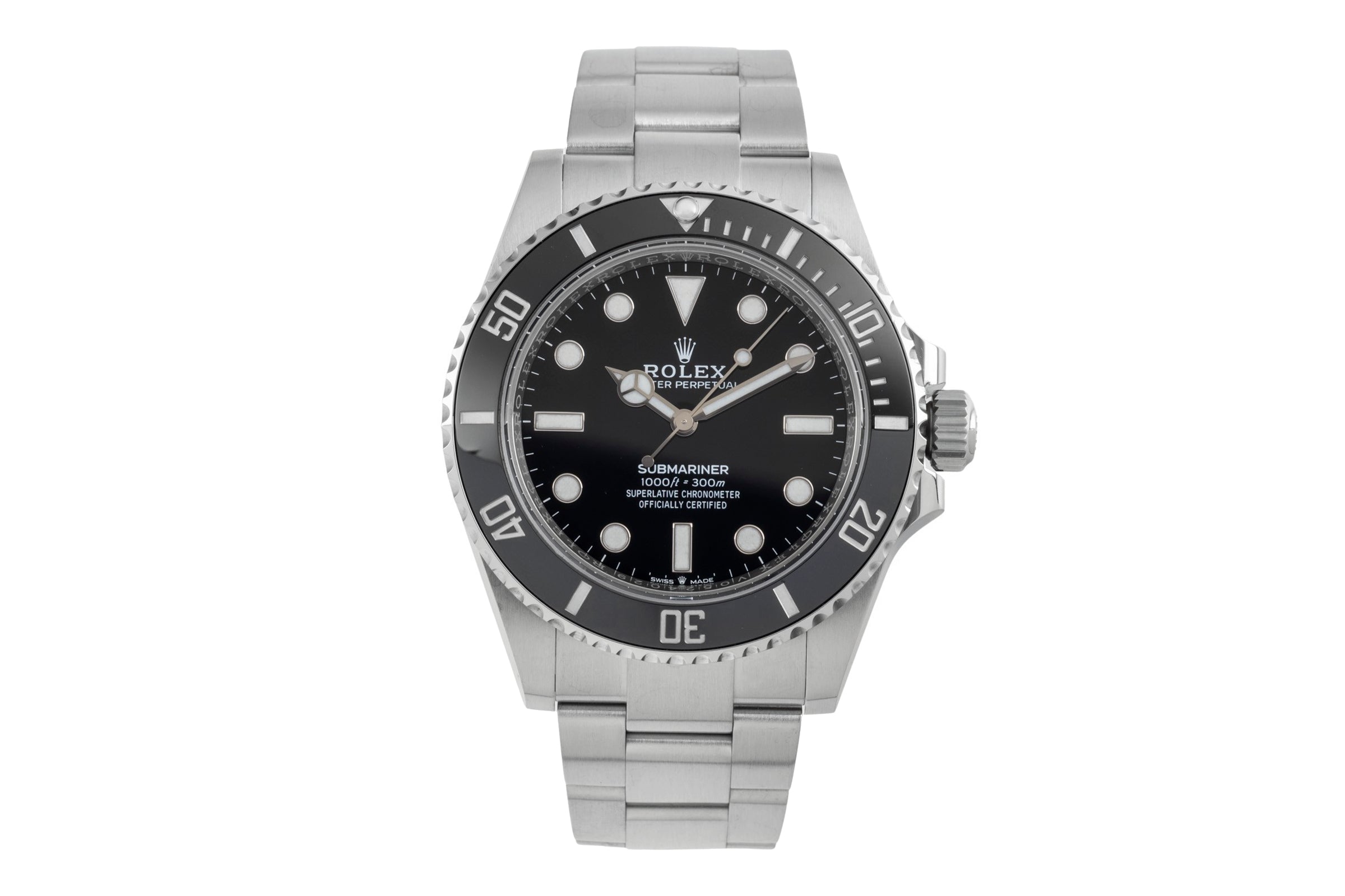 Rolex Submariner Stahl Automatik-Herrenuhr 124060  [2604016]