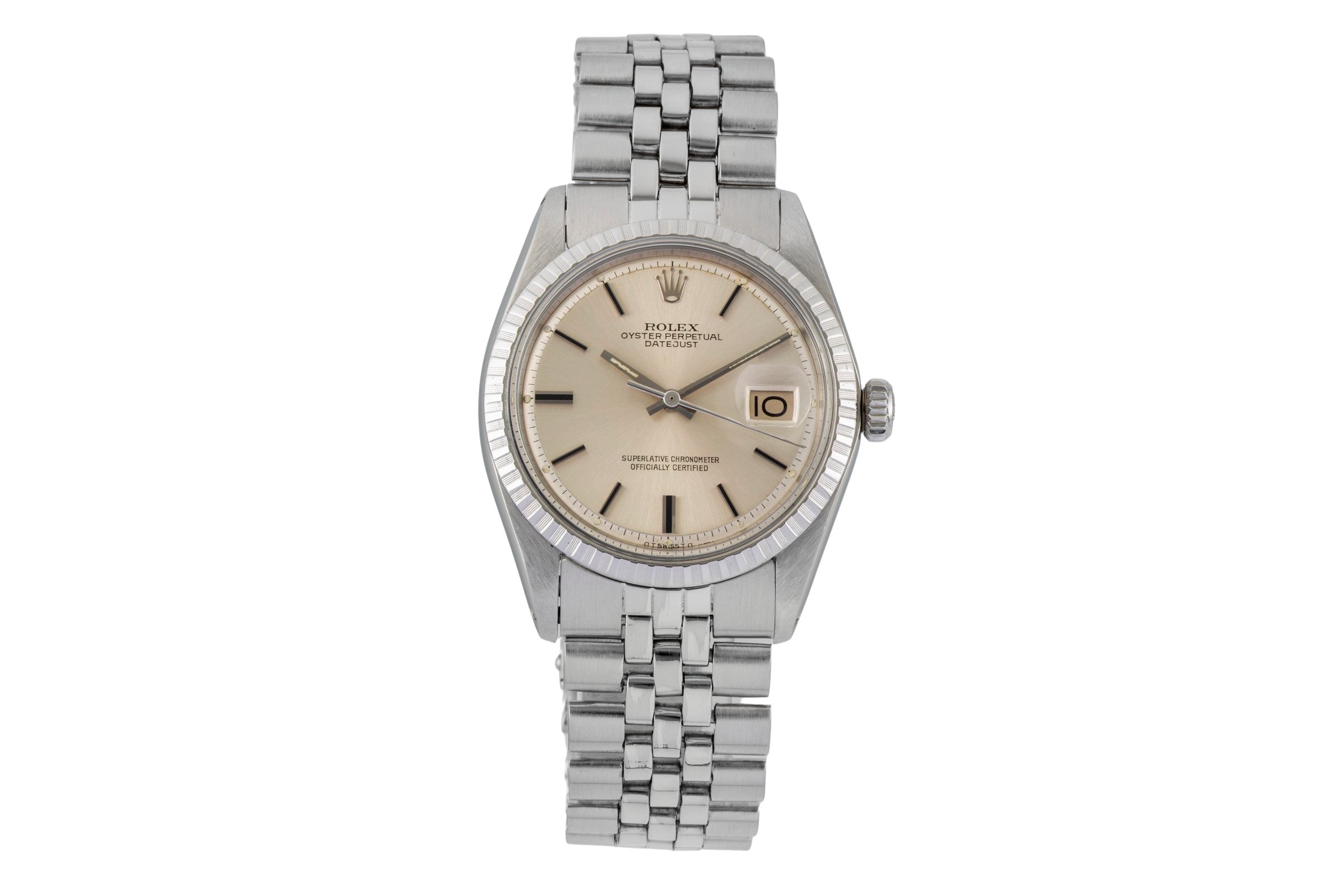Rolex Datejust Stahl / Weißgold Automatik-Herrenuhr 1603  [2604431]