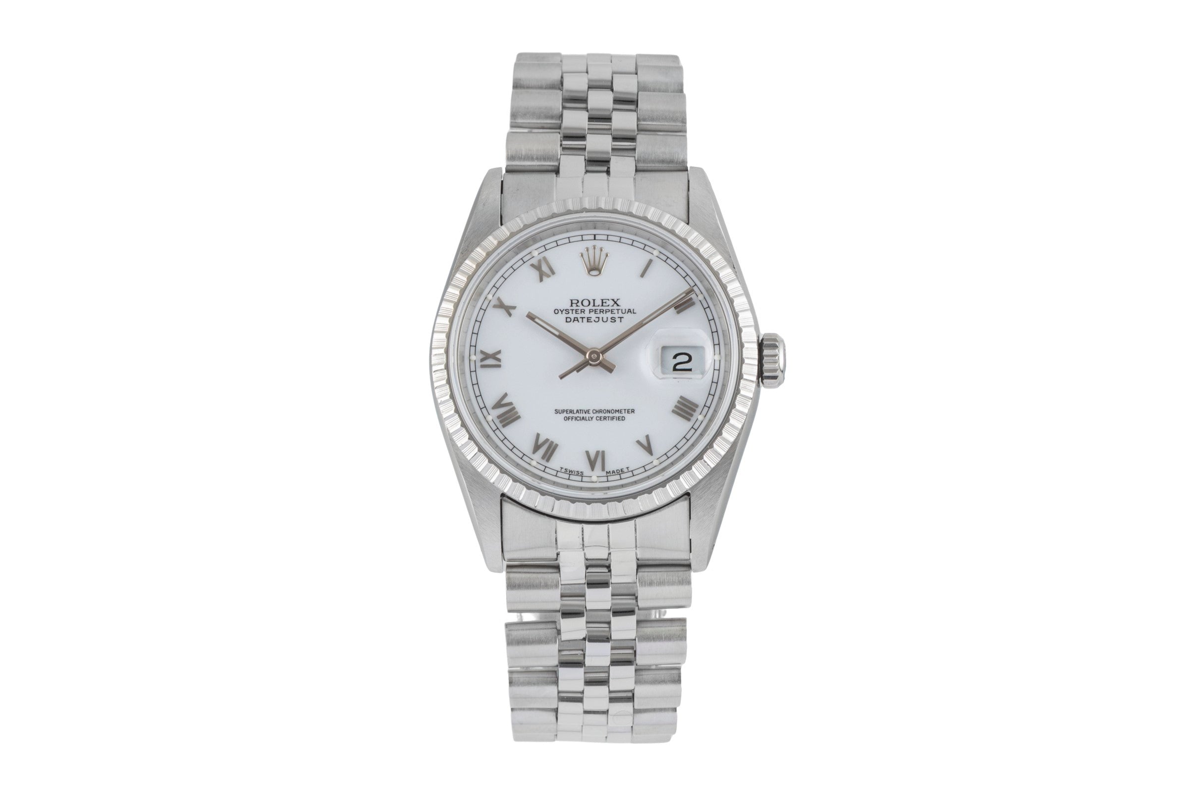 Rolex Datejust Stahl Automatik-Herrenuhr 16220  [2604494]