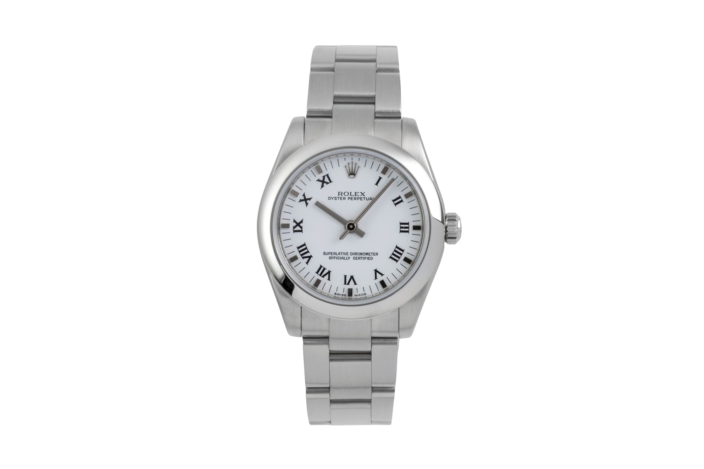 Rolex Oyster Perpetual Stahl Automatik-Damenuhr 177200  [2604617]