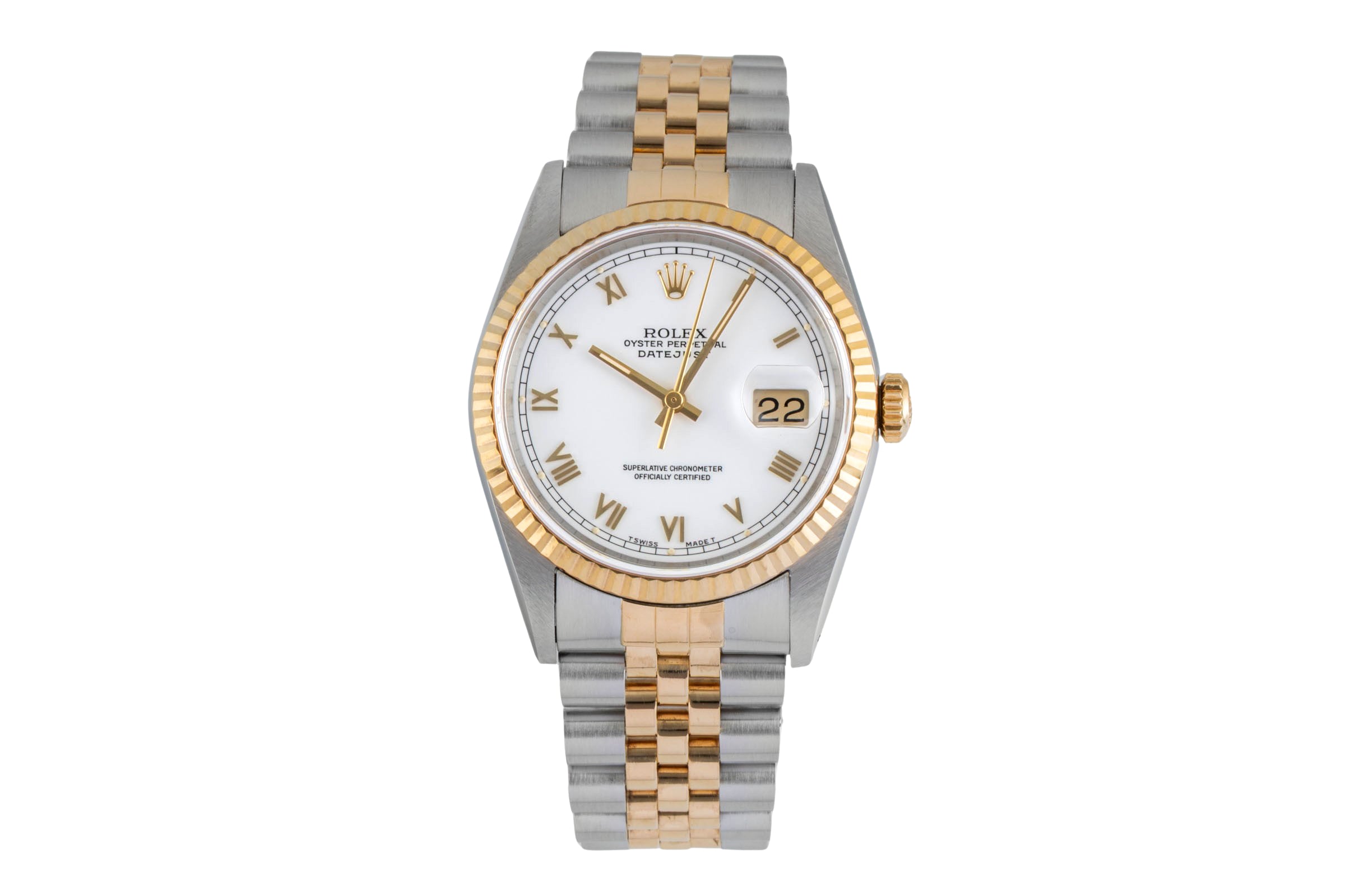 Rolex Datejust Stahl / Gold Automatik-Herrenuhr 16233  [2604719]