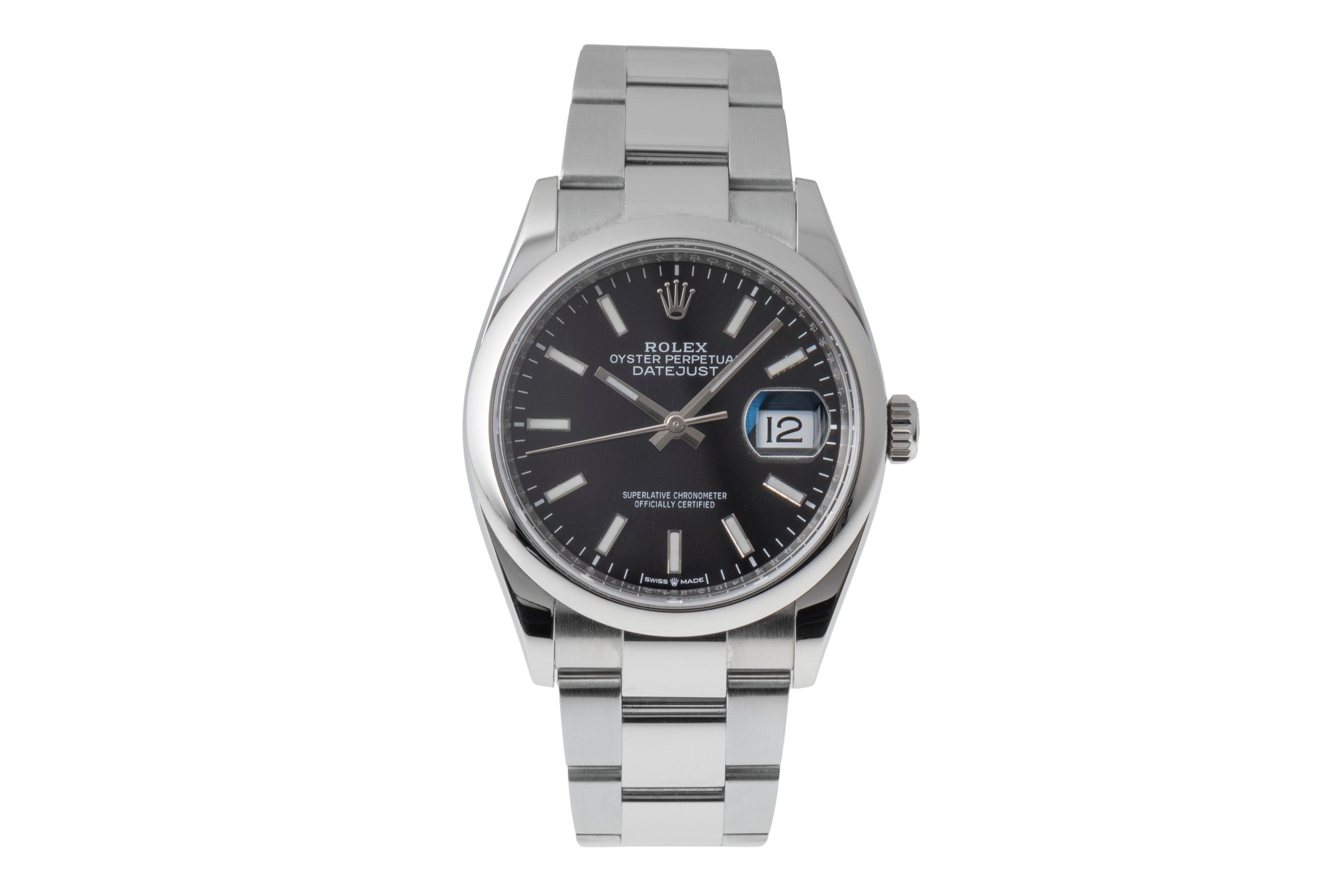 Rolex Datejust Stahl Automatik-Herrenuhr 126200  [2605528]