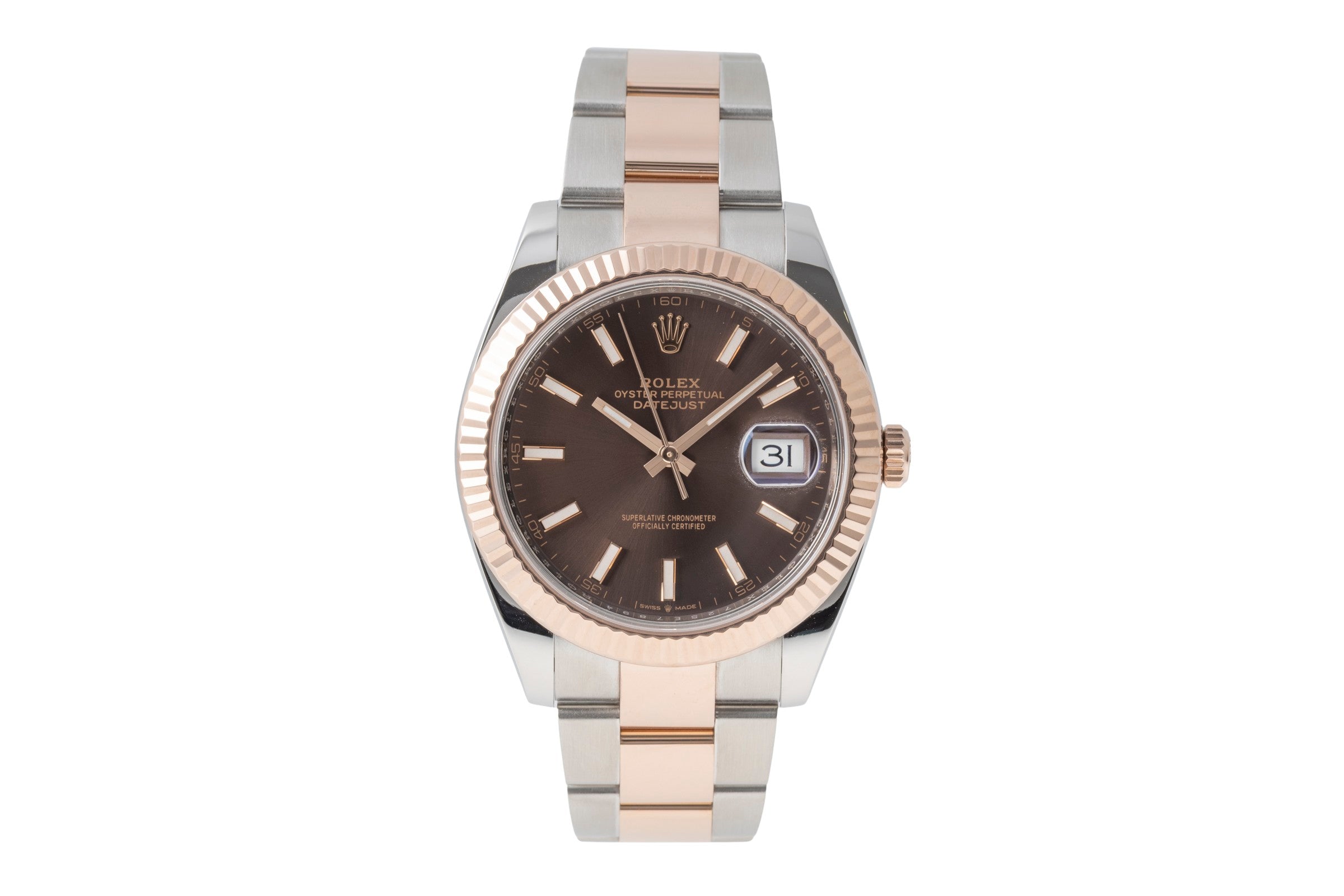 Rolex Datejust Stahl / Gold Automatik-Herrenuhr 126331-0001  [2605570]