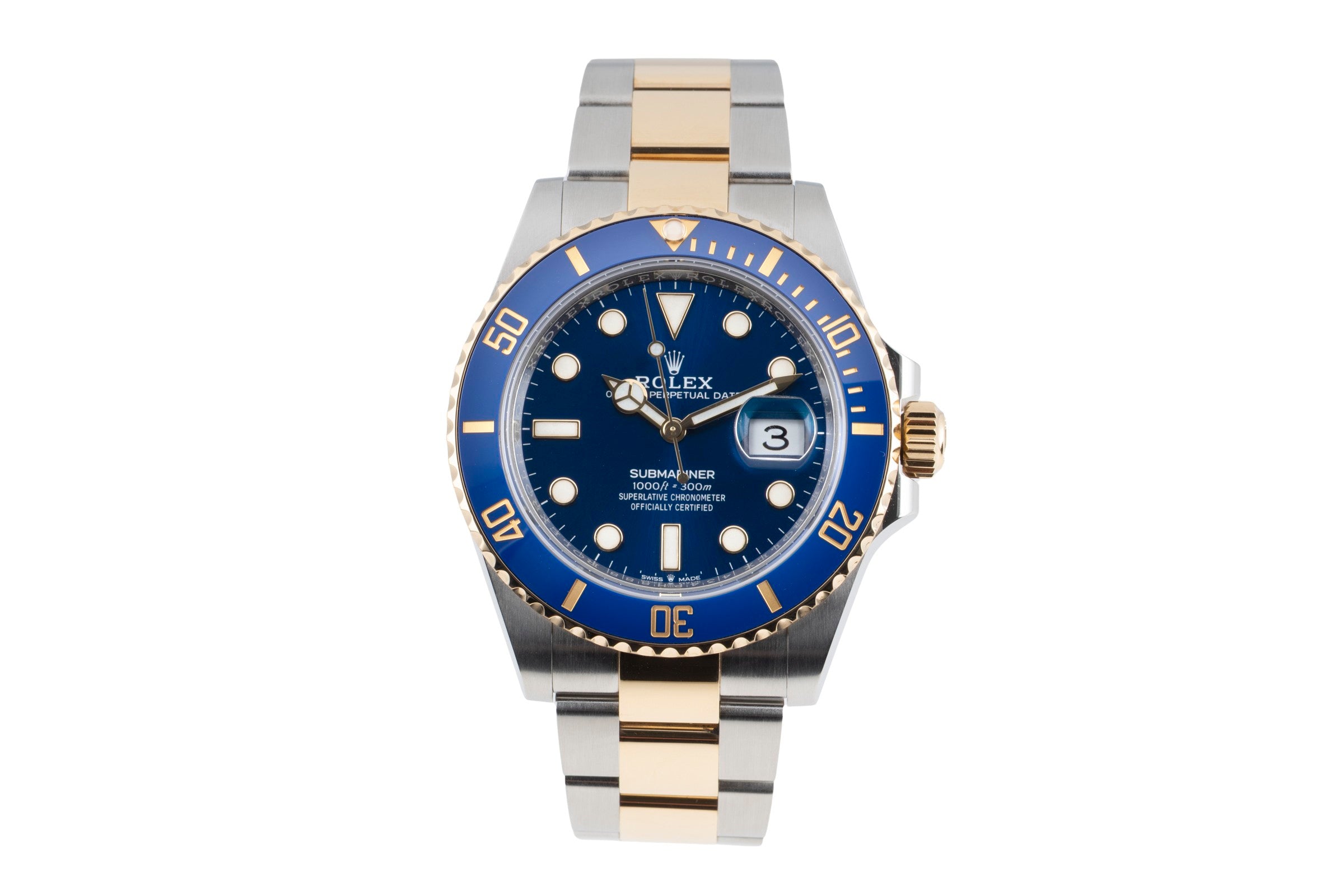 Rolex Submariner Stahl / Gold Automatik-Herrenuhr 126613LB  [2605571]