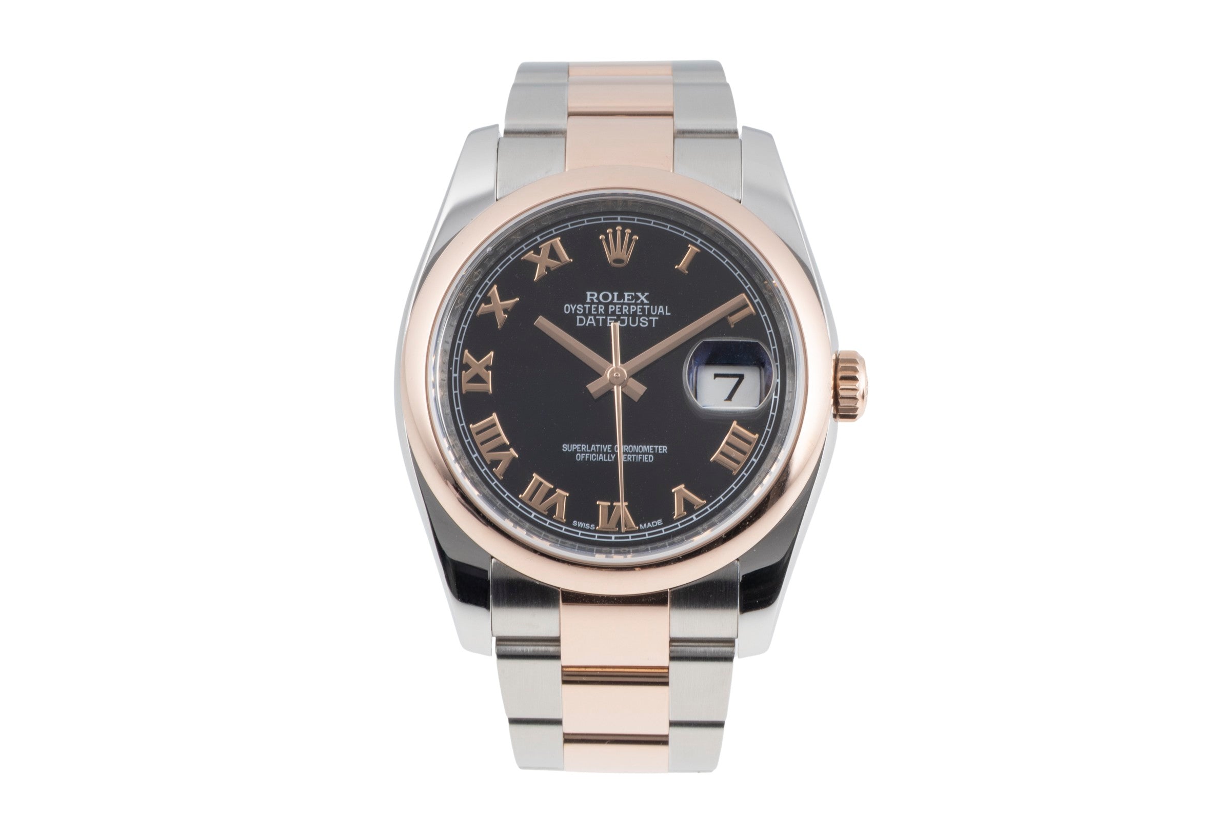 Rolex Datejust Stahl / Gold Automatik-Herrenuhr 116201  [2605630]