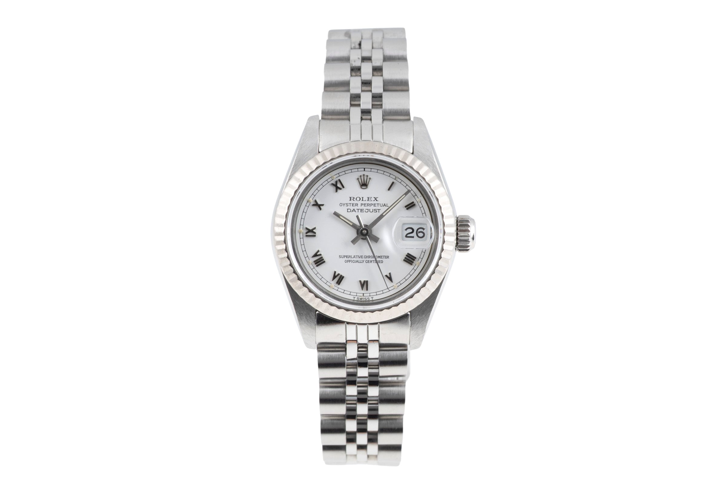 Rolex Lady Datejust Stahl / Weißgold Automatik-Damenuhr 69174  [2605725]