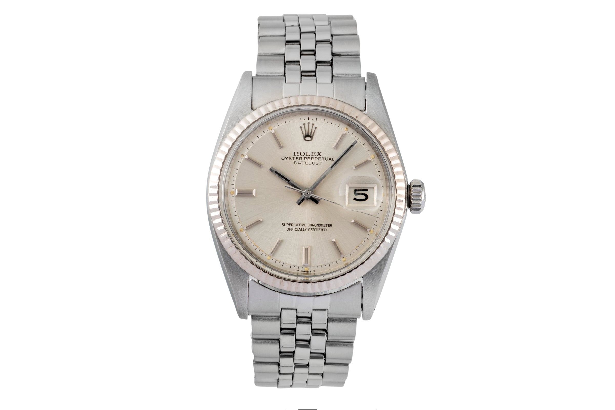 Rolex Datejust Stahl / Gold Automatik-Herrenuhr 1601 Vintage  [2605832]