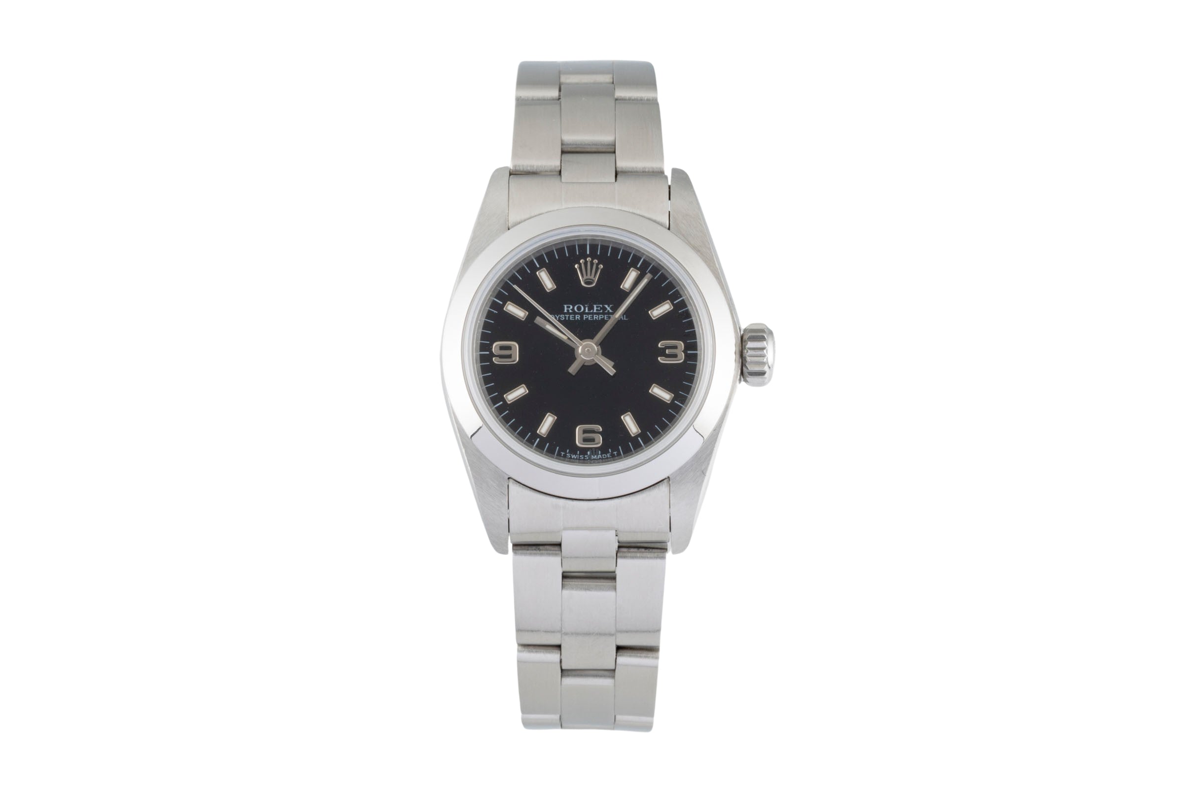 Rolex Oyster Perpetual Stahl Automatik-Damenuhr 67180  [2605840]