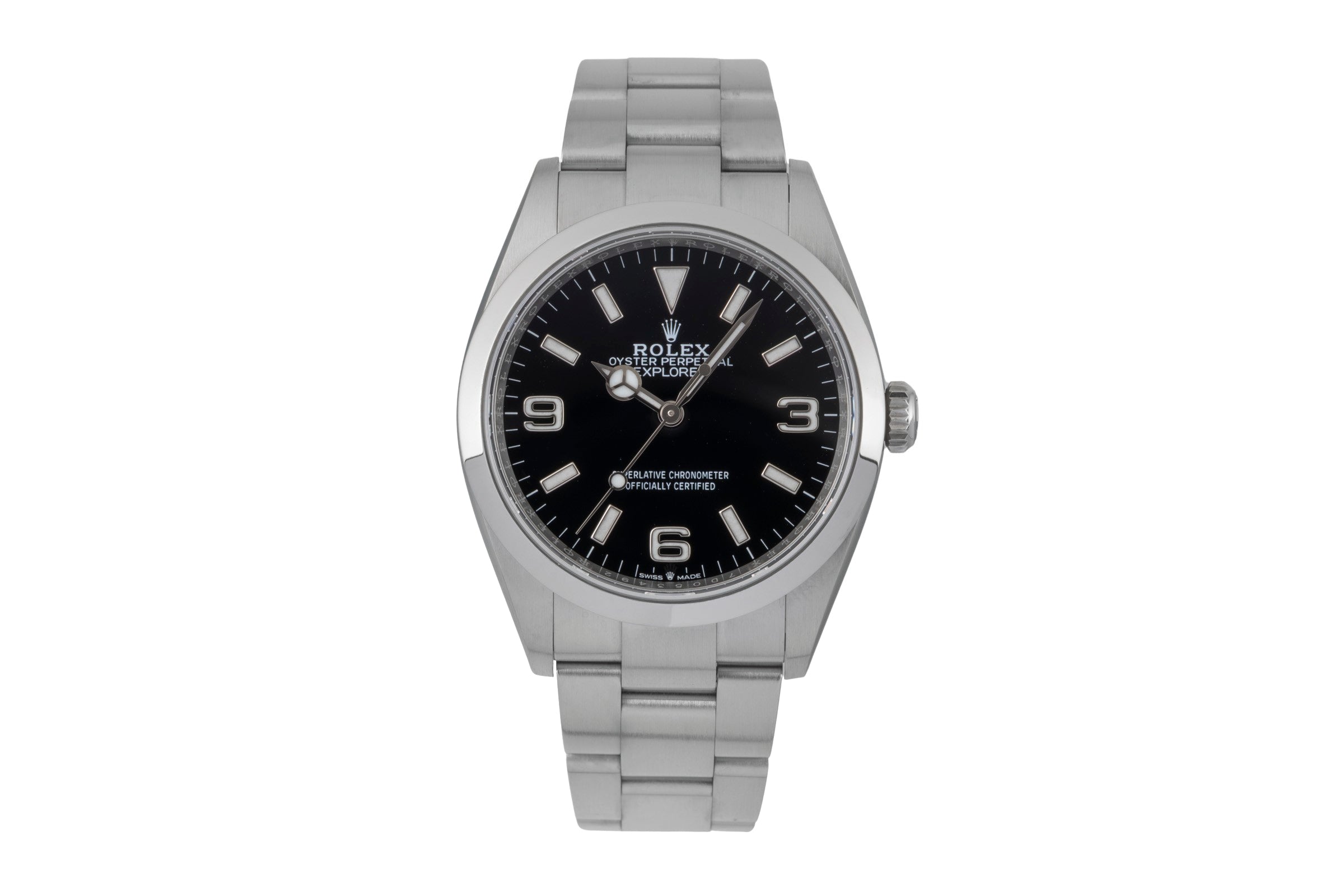 Rolex Explorer Stahl Automatik-Herrenuhr 124270  [2605986]