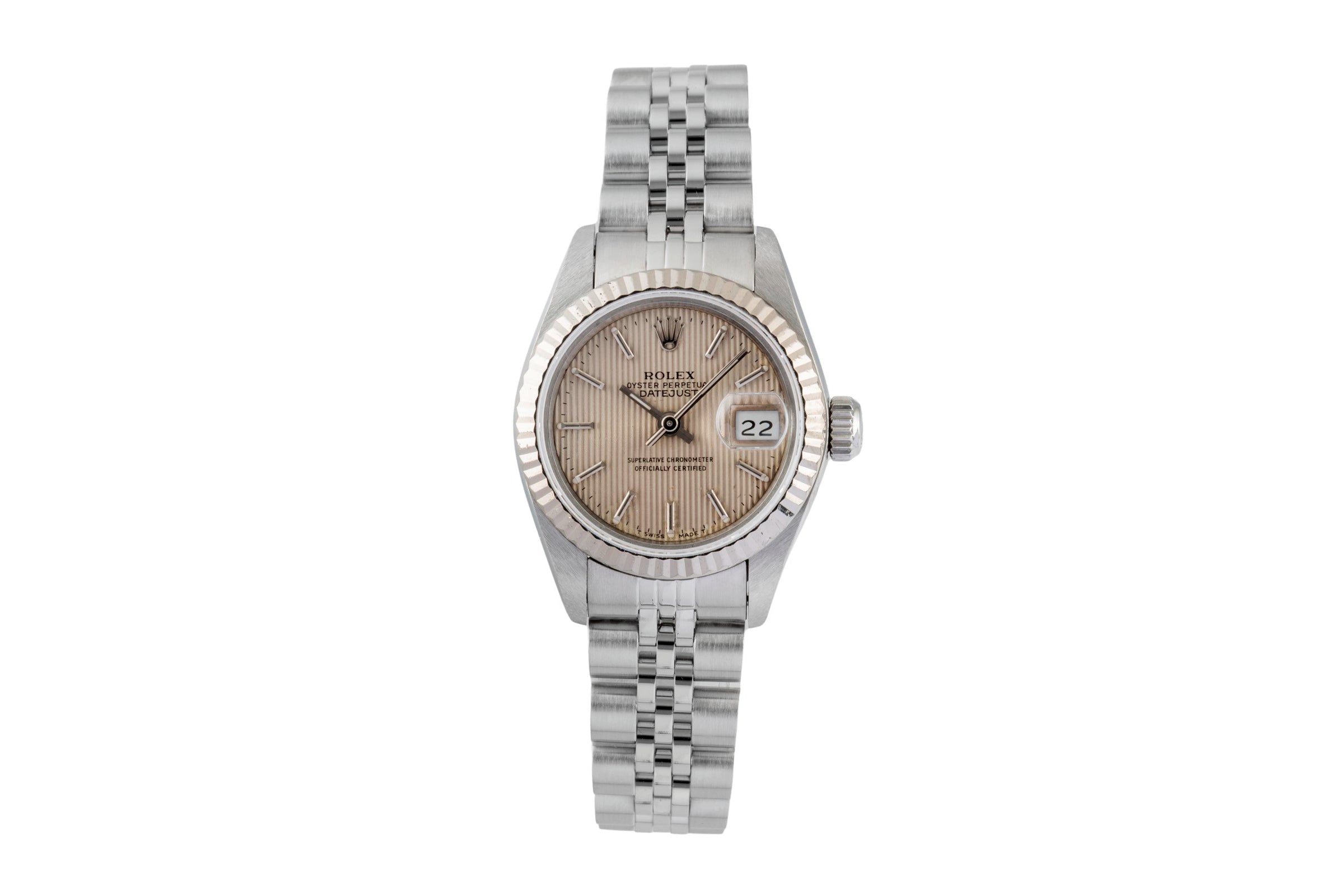 Rolex Lady Datejust Stahl / Weißgold Automatik-Damenuhr 69174  [2605987]