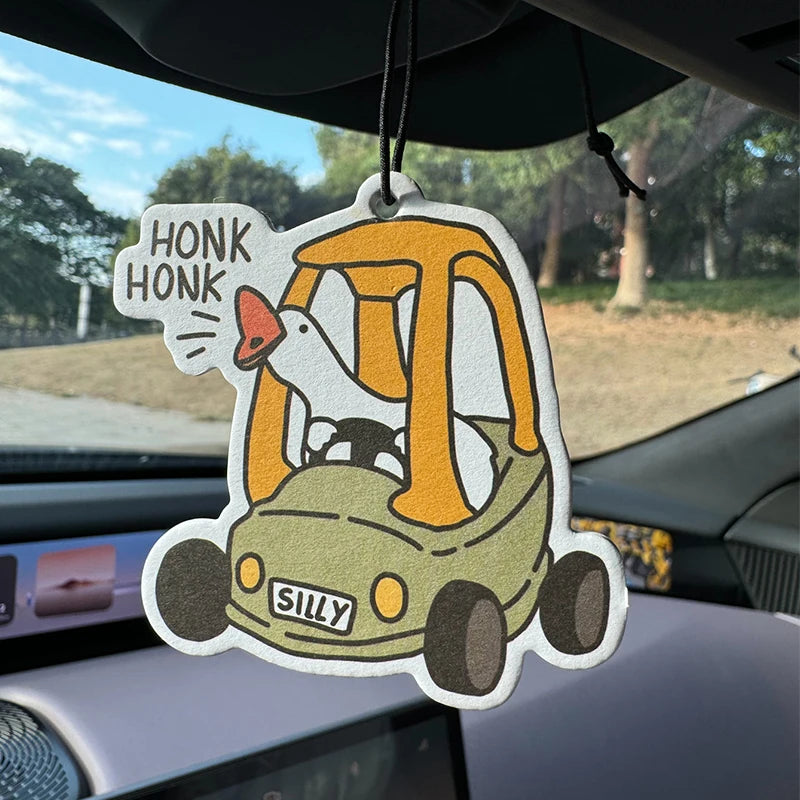 Hotel Scent Car Air Freshener, Mirror or Vent - top view