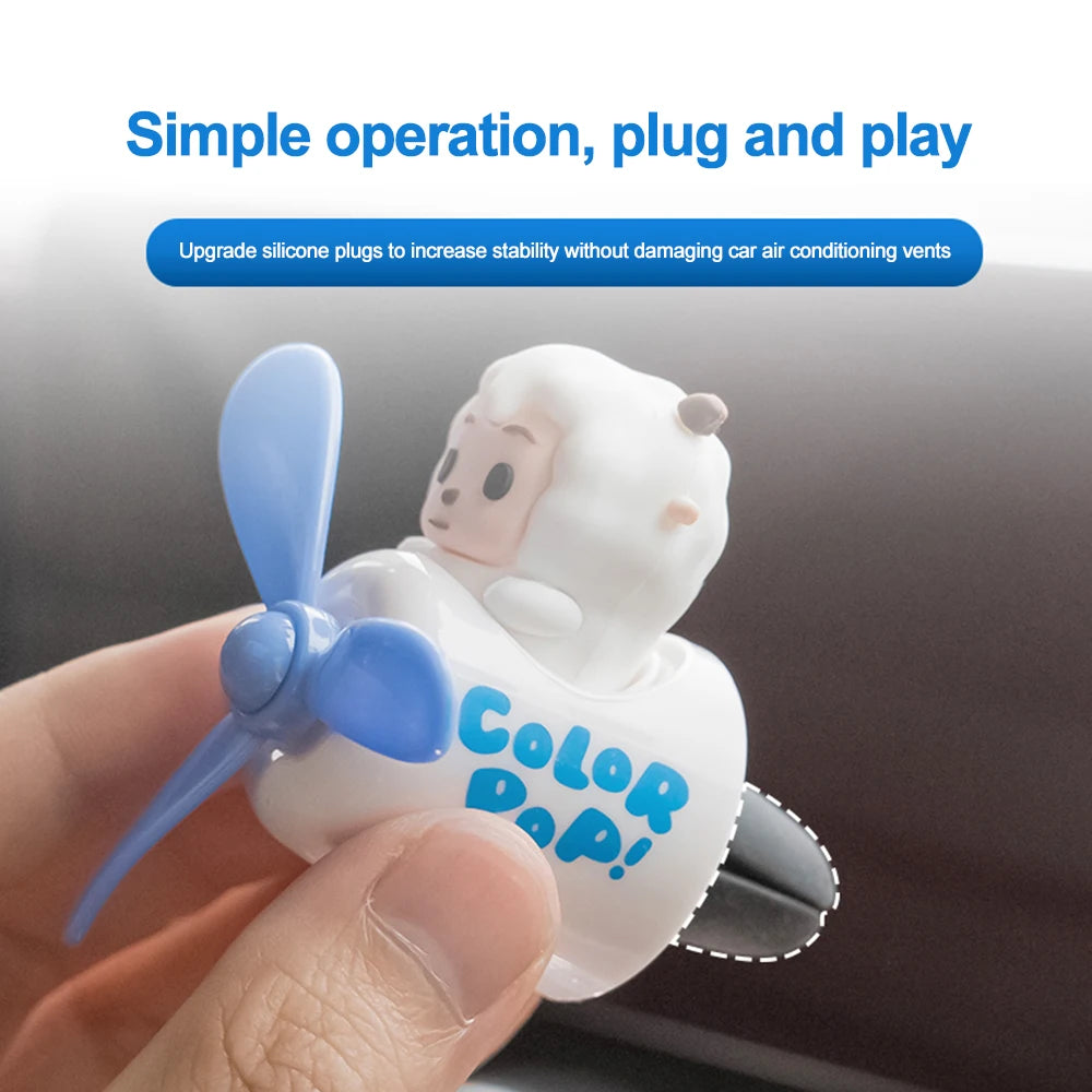 AutoPro DIY Perfume Vent Clip Car Air Freshener Diffuser - back view