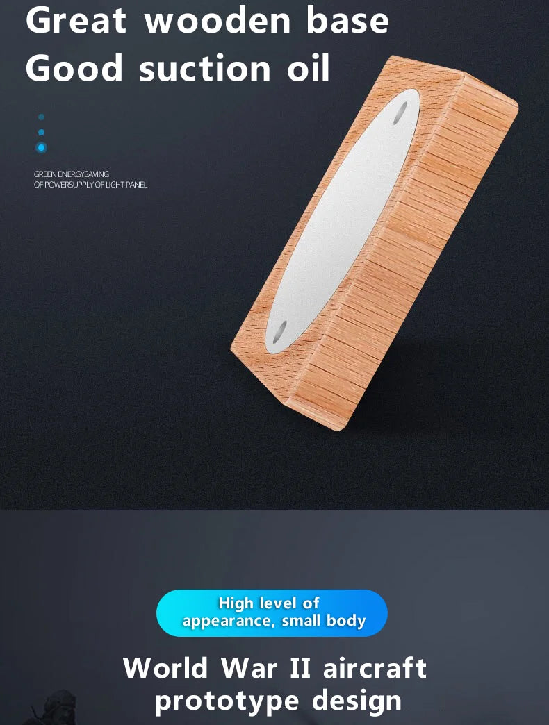 Solar Airplane Car Air Freshener – Dashboard Decoration