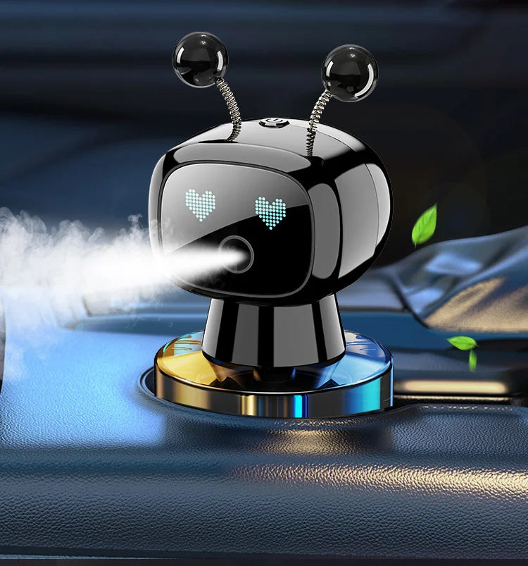 AI Smart Car Aroma Diffuser with 4-Level Adjustable Scent Control - close-up