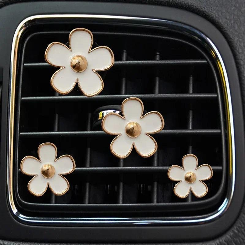Cute Flower Car Air Vent Perfume Clip Air Freshener - right view