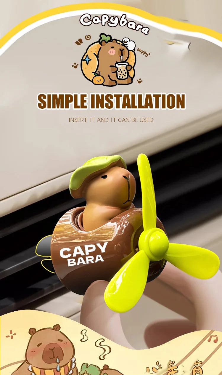 Pilot Animal Car Vent Diffuser - back view