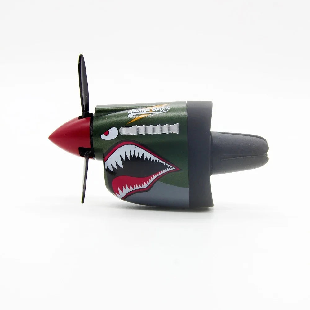 Car Air Freshener Rotating Propeller Fan Diffuser - top view