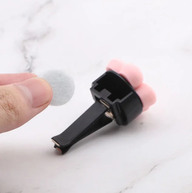 Cute Flower Car Air Vent Perfume Clip Aromatherapy Diffuser - top view