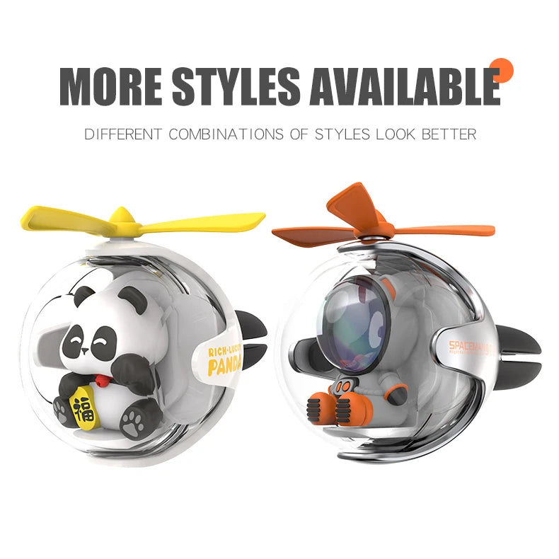 Helicopter Propeller Car Air Freshener Vent Clip Diffuser