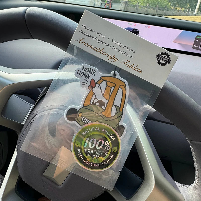 Hotel Scent Car Air Freshener, Mirror or Vent - close-up