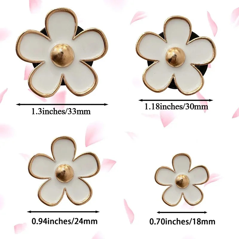 Cute Flower Car Air Vent Perfume Clip Air Freshener - detail view
