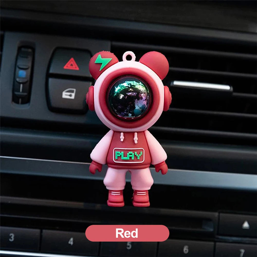 Astronaut Car Air Vent Perfume Clip - left view