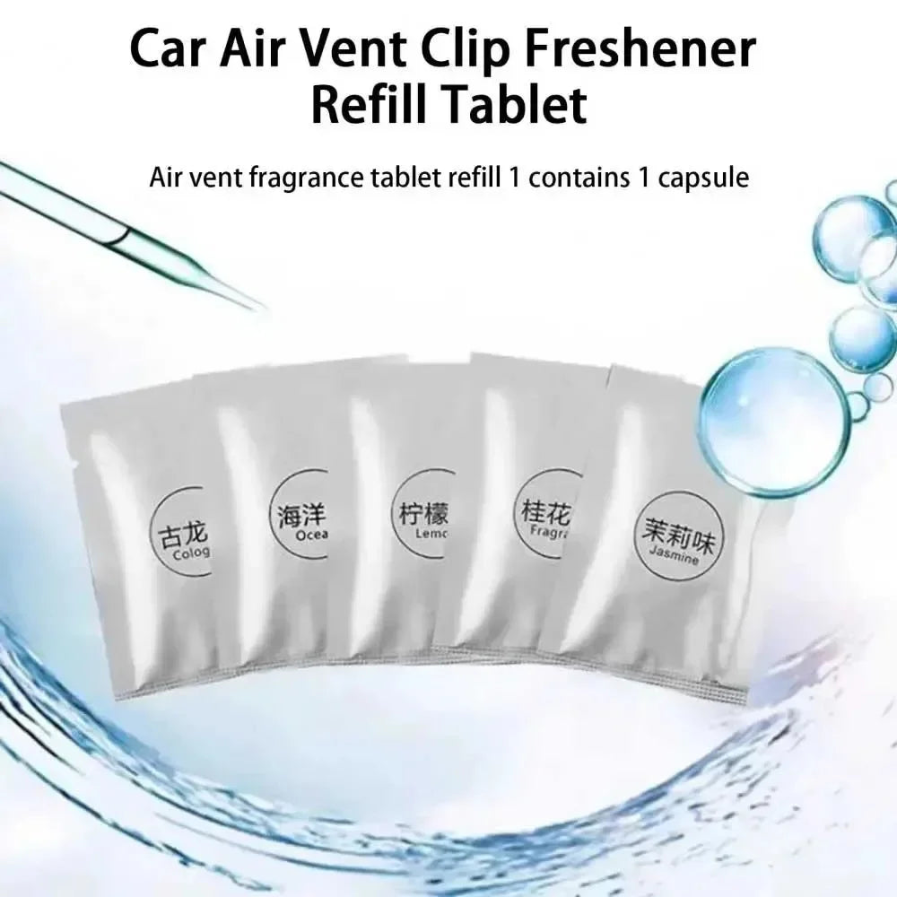 Refill Air Freshener Perfume Tablets 5/10 pcs